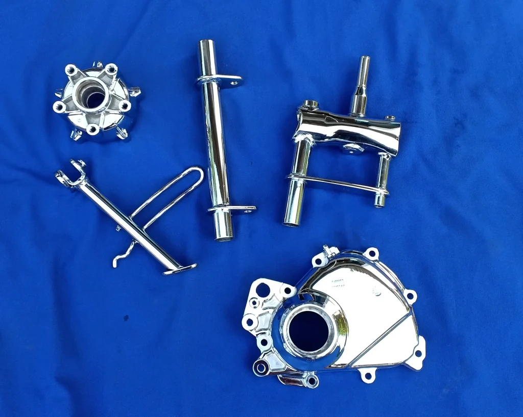 Chrome Plated Motorcycle Parts