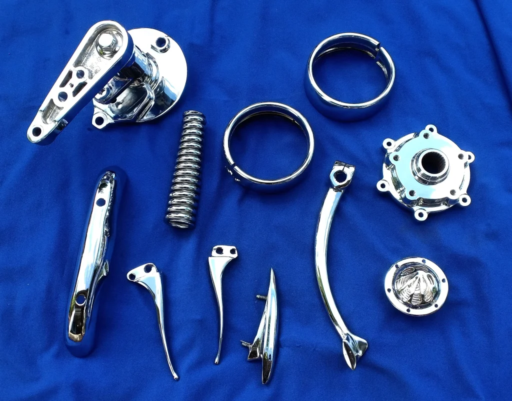 Chrome plating Treatment for Motorbike