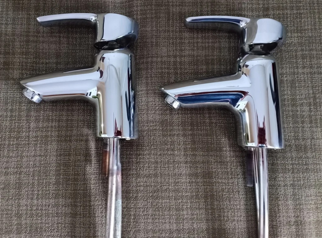 Faucets with Chrome Plating