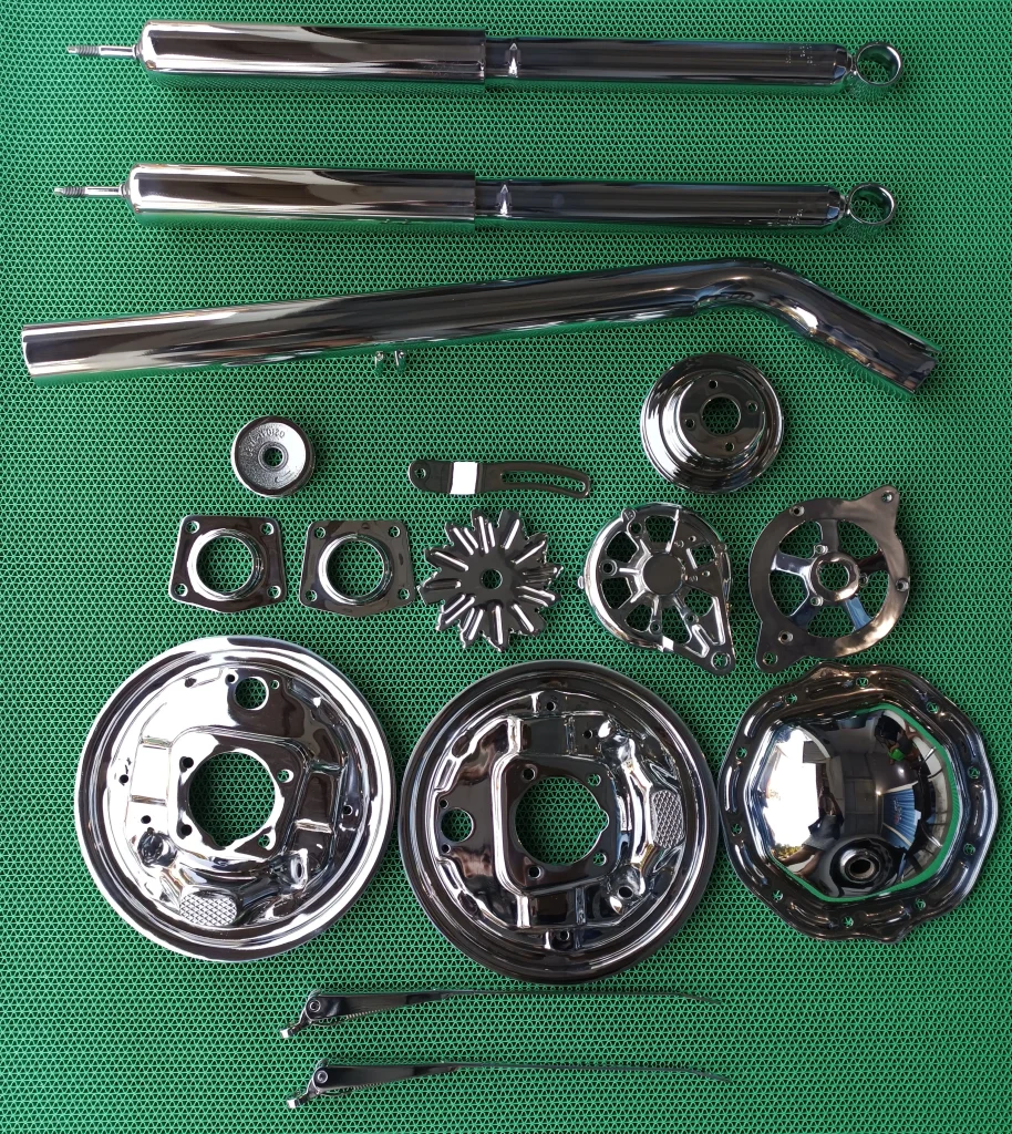 Motorcycle parts Chrome plating Finish
