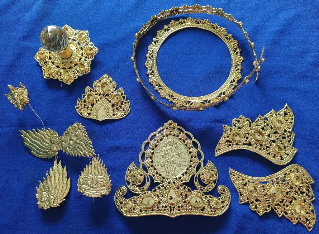 gold plated balinese artcraft
