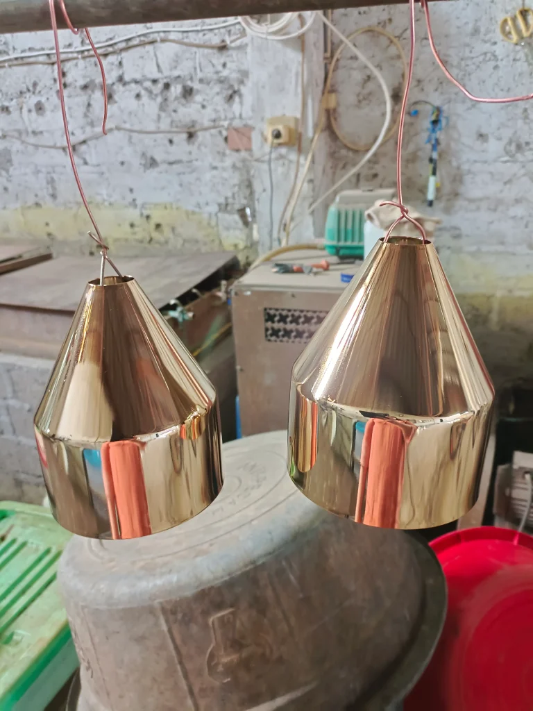 home accessories brass electroplating