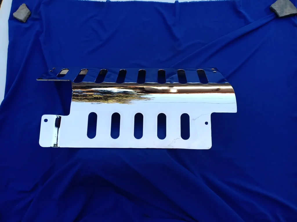 mirror like chrome plating in automotive parts