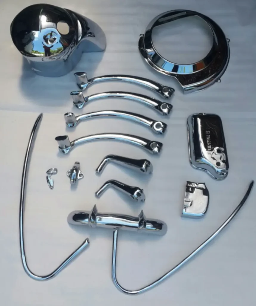 motorbike Chrome plating Treatment
