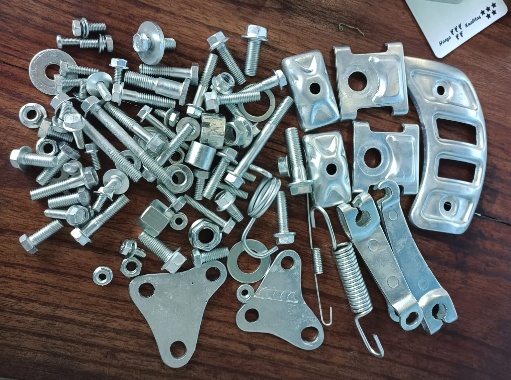 galvanizing small parts item