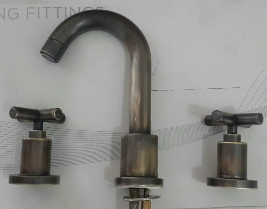patina plated faucet